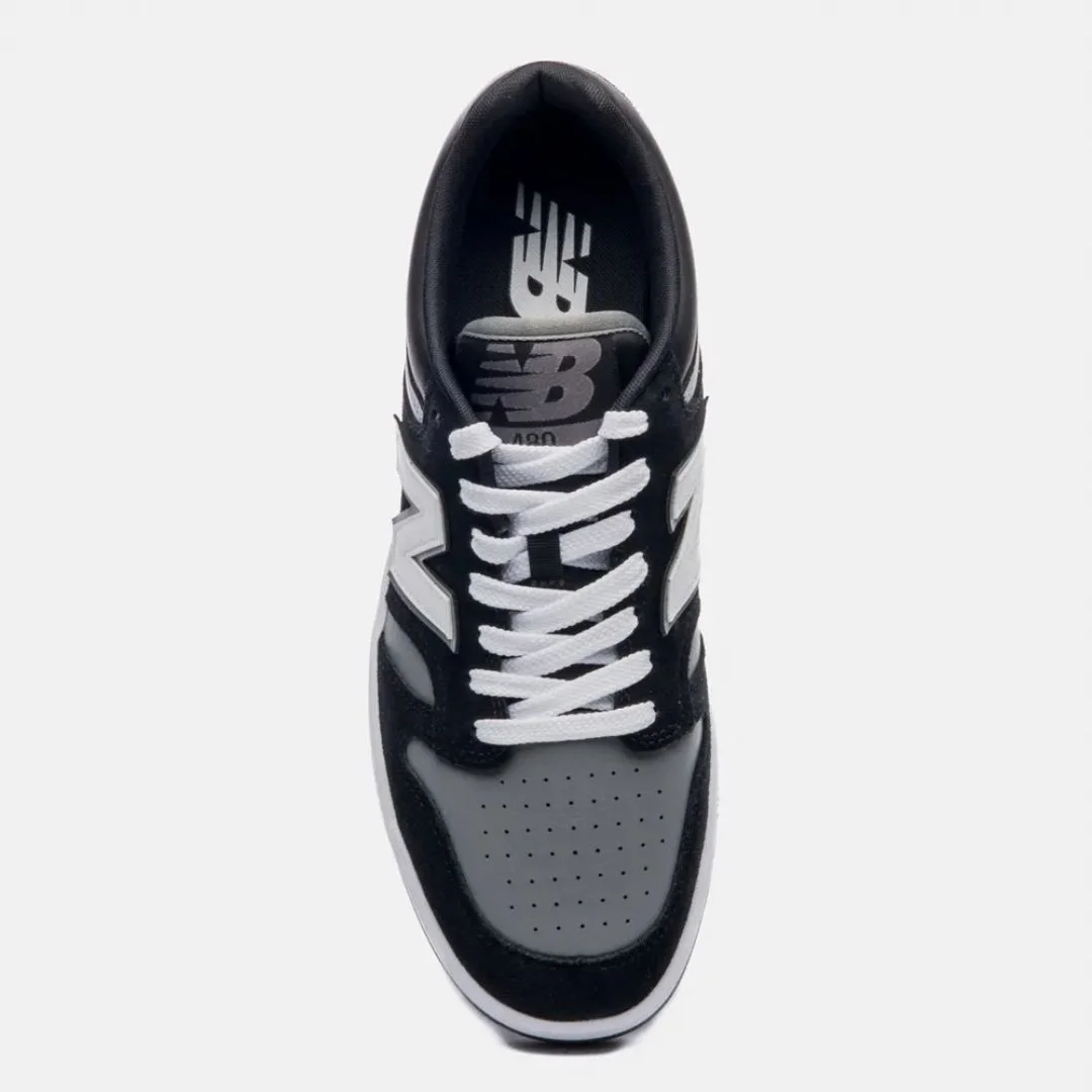 Tênis New Balance 480 Low - PRETO/CINZA Preto/Cinza 5