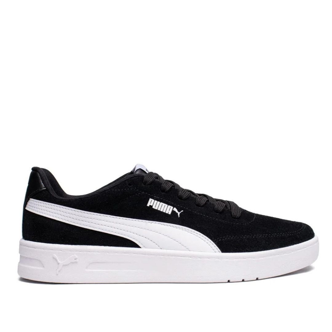 Tênis Puma Court Classic Clean - BLACK/WHITE