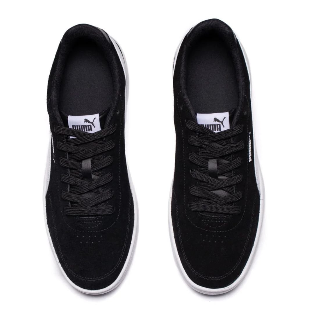 Tênis Puma Court Classic Clean - BLACK/WHITE Preto 3