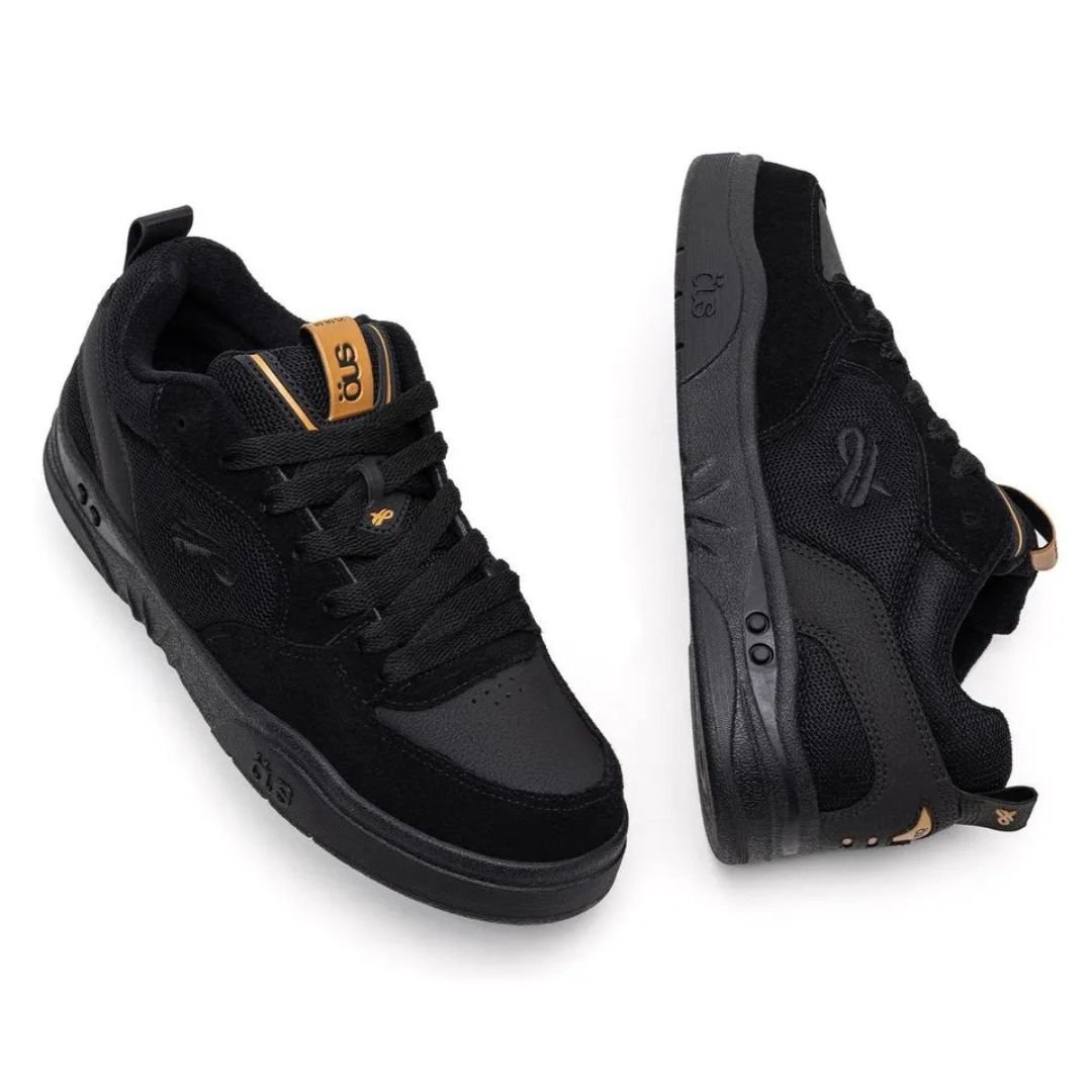 Tênis Öus Fluente - PRT/GOLD ESSENCIAL Preto 2