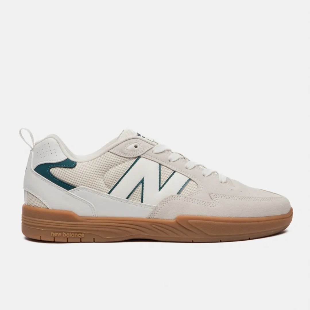 Tênis New Balance Tiago Lemos NM808 - BEGE CLARO/VERDE ESCURO