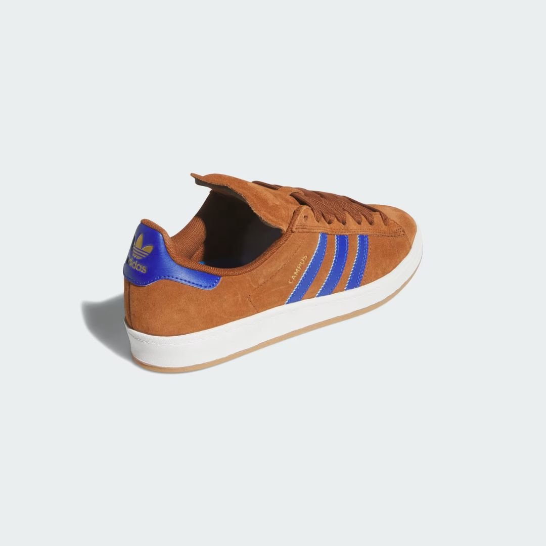 Tênis Adidas Campus ADV - DUSKY BRONZE/TEAM ROYAL BLUE/F Marrom/Azul 3