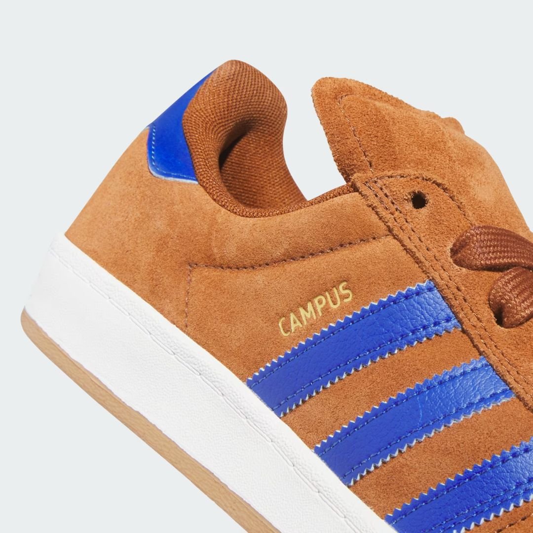 Tênis Adidas Campus ADV - DUSKY BRONZE/TEAM ROYAL BLUE/F Marrom/Azul 5