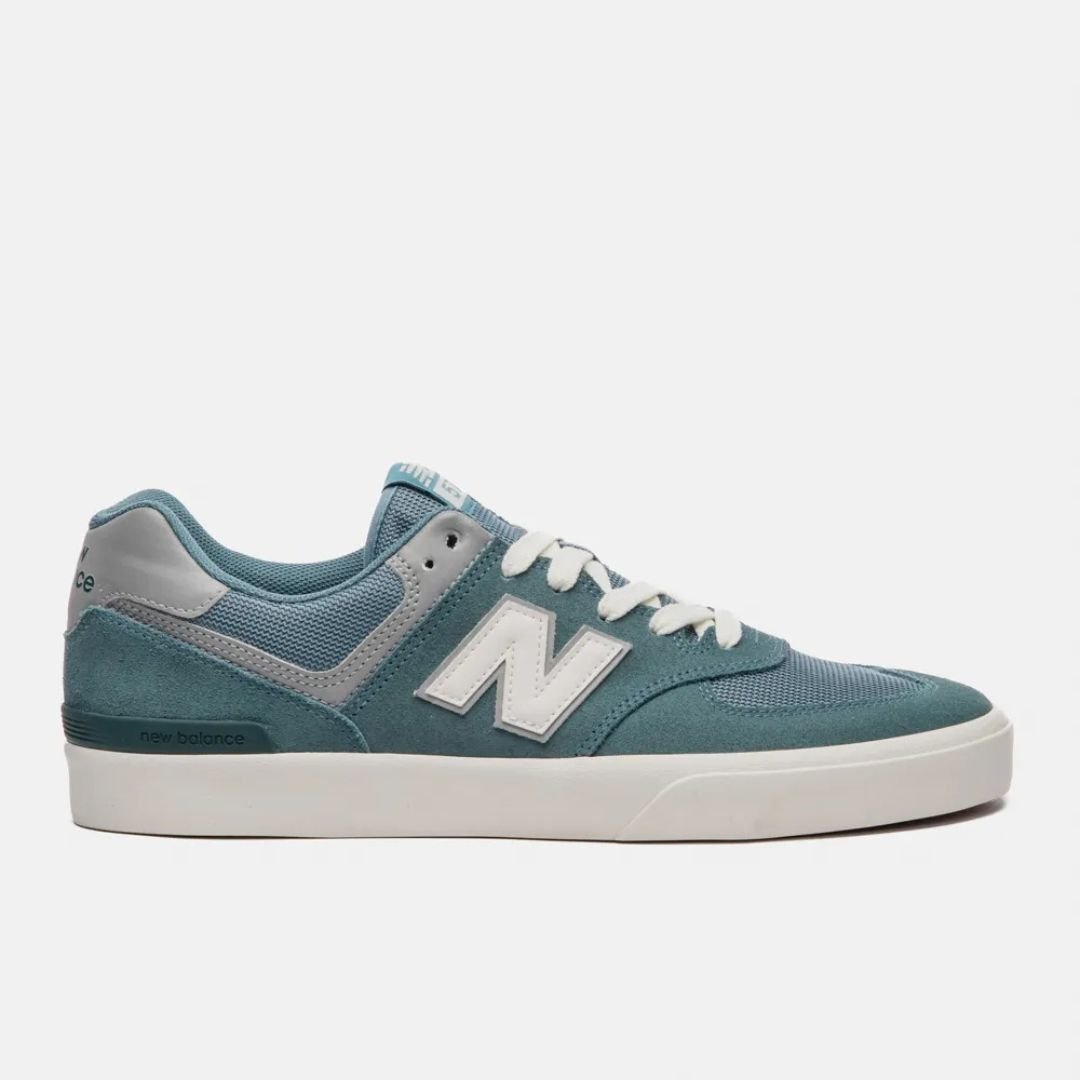 Tênis New Balance NM574 - AZUL/BEGE CLARO