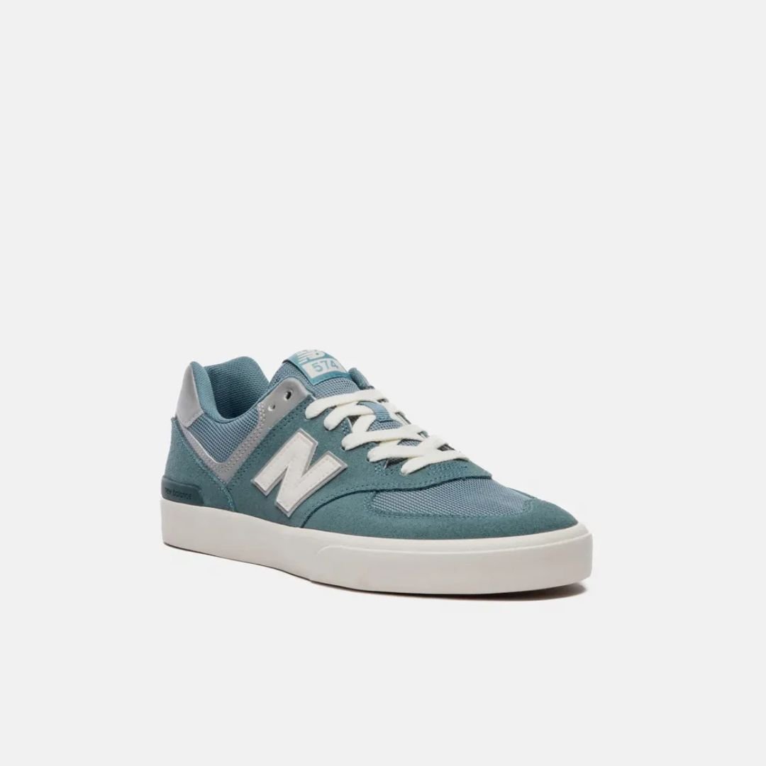 Tênis New Balance NM574 - AZUL/BEGE CLARO Azul 2