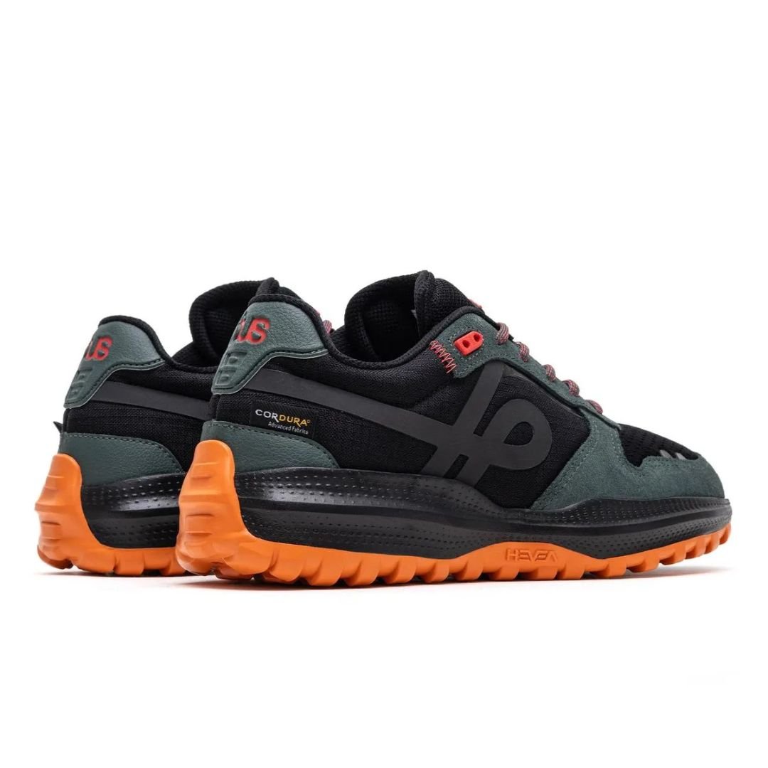 Tênis Öus Hevea Döts - PRT/CORDURA/VERDE OE Preto 2