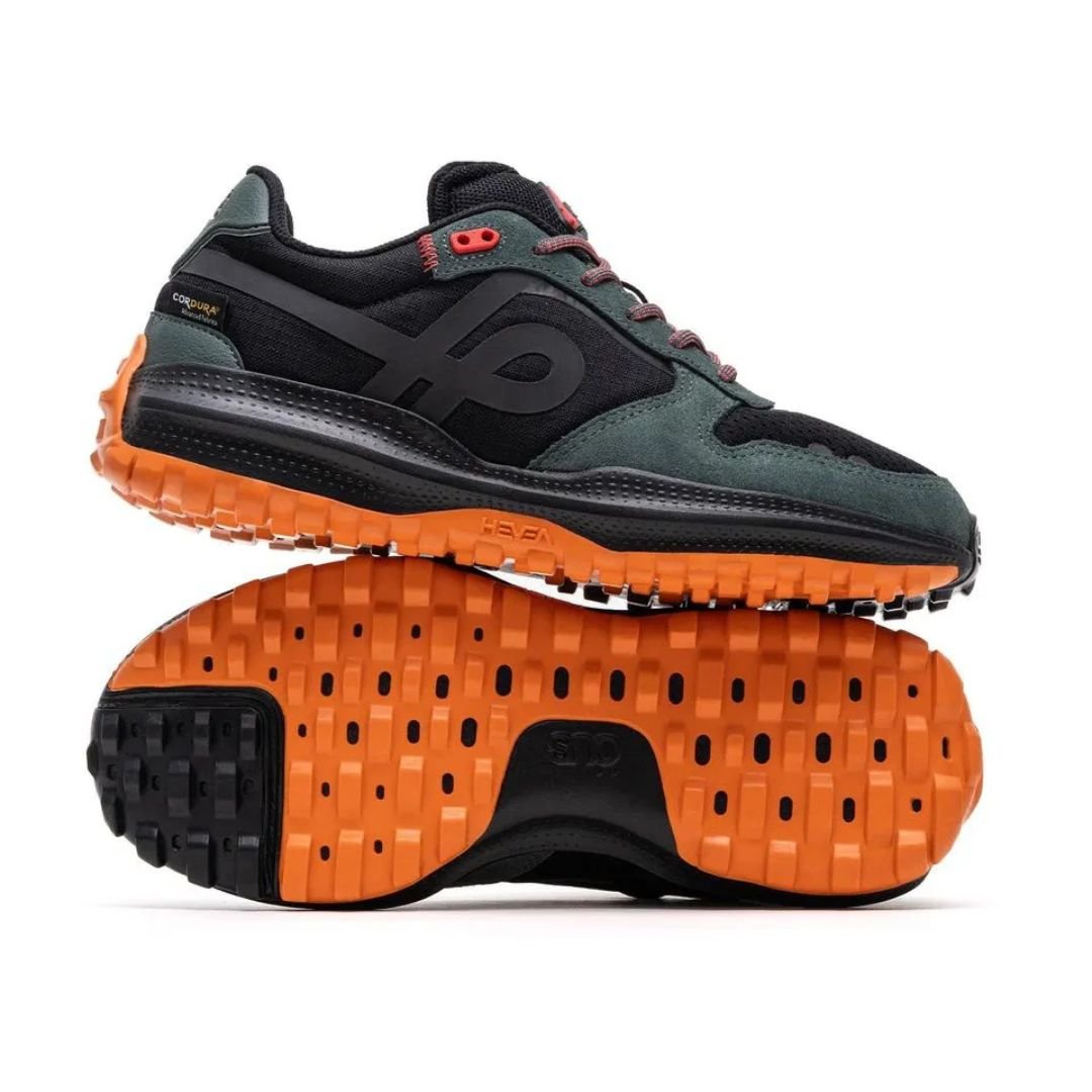 Tênis Öus Hevea Döts - PRT/CORDURA/VERDE OE Preto 4