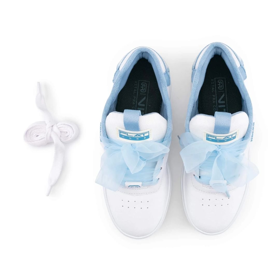 Tênis Hocks Flat Core - ACQUA BLOOM UV Branco/Azul 3