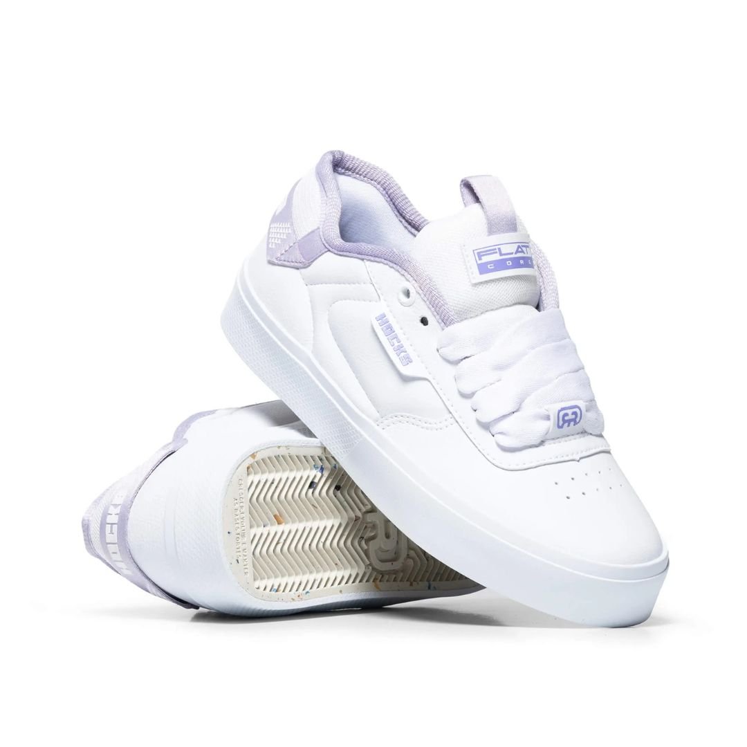 Tênis Hocks Flat Core - BRANCO LILAC Branco 2