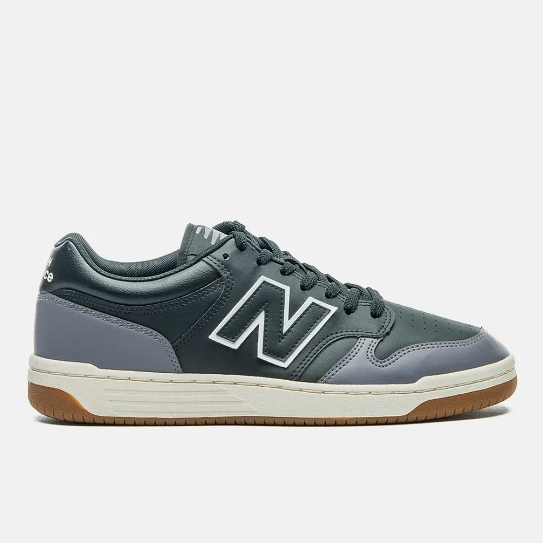 Tênis New Balance 480 Low - PRETO/GRAFITE