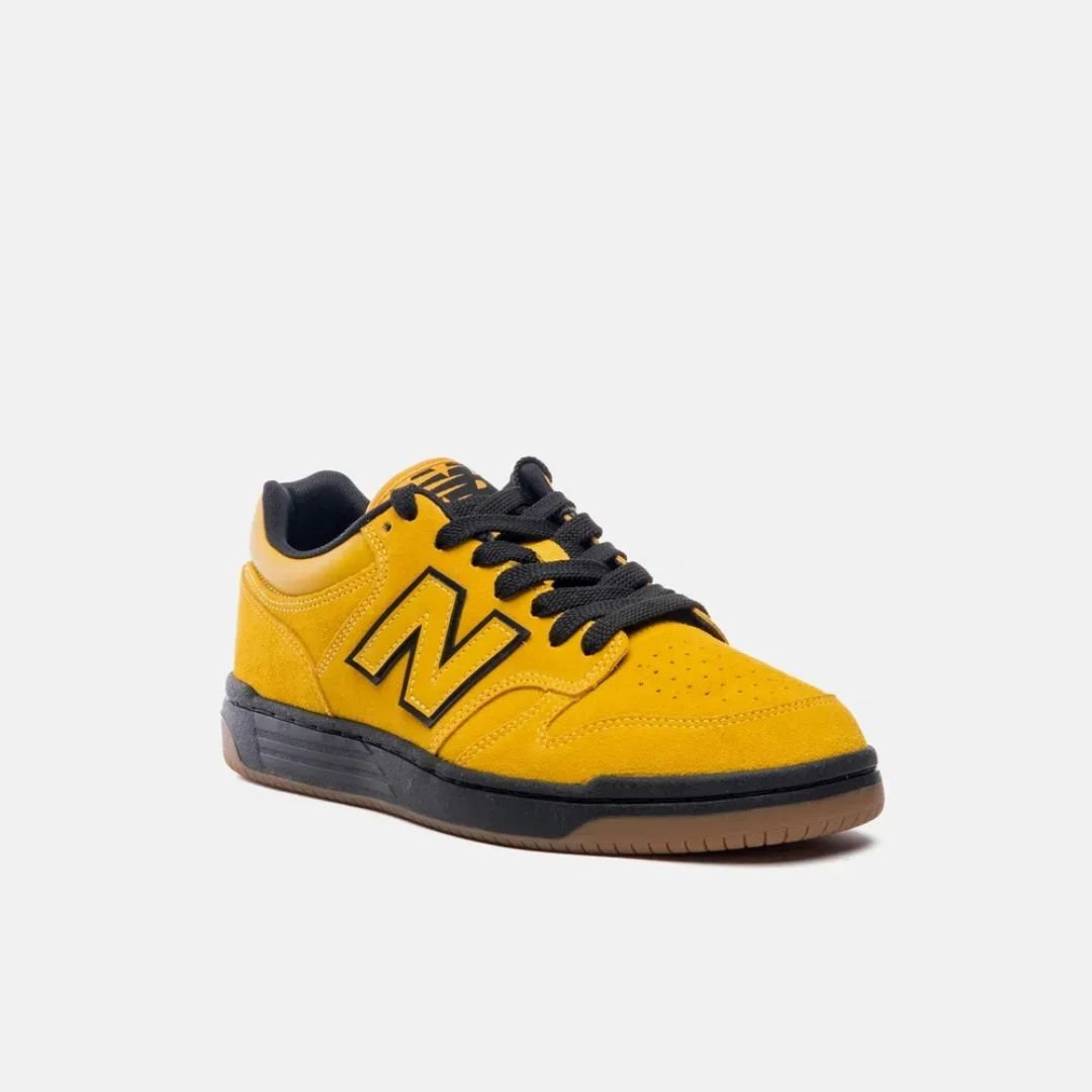 Tênis New Balance 480 Low - AMARELO/PRETO Amarelo 2