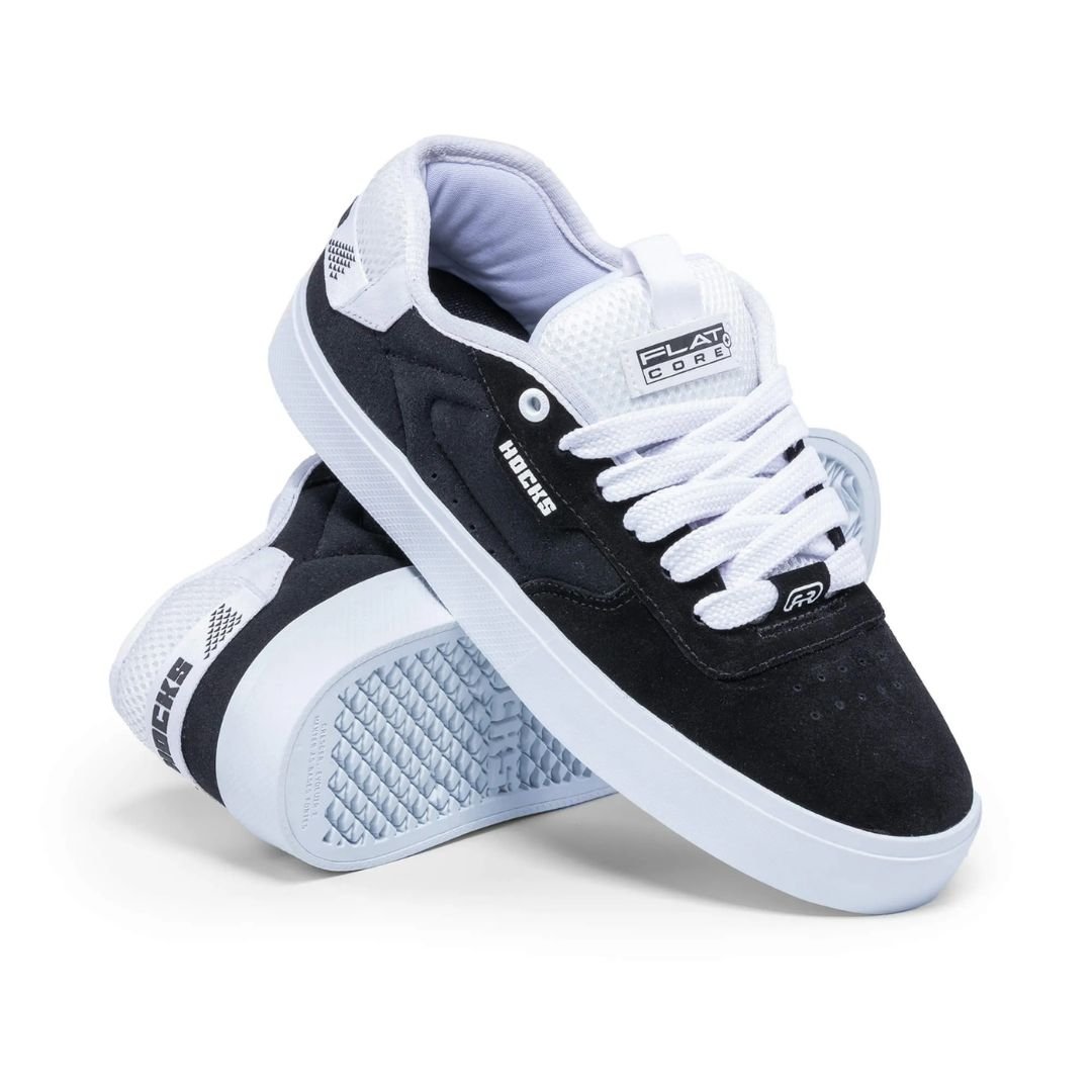Tênis Hocks Flat Core Plus - PETIT POA Preto/Branco 2