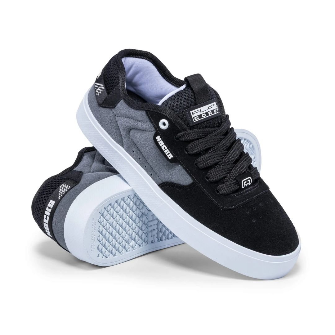 Tênis Hocks Flat Core Plus - HIGH TECH Cinza/Preto 2