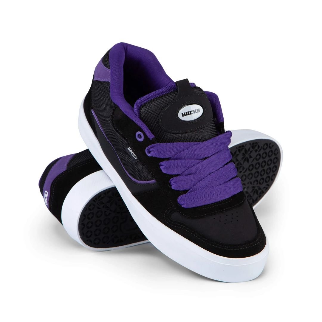 Tênis Hocks Puff - NOTURNO GRAPE Preto/Roxo 2