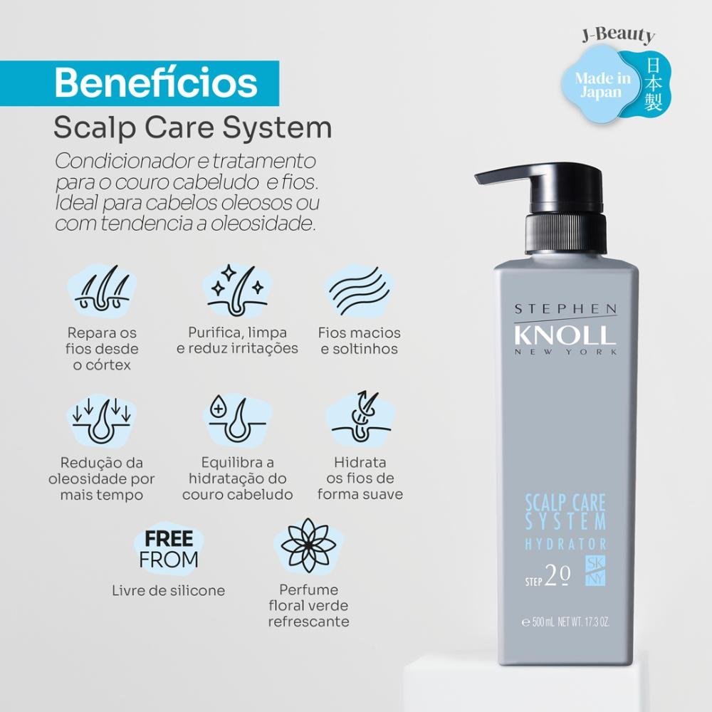 Stephen Knoll Scalp Care System Hydrator Condicionador 500ml 500ml 3