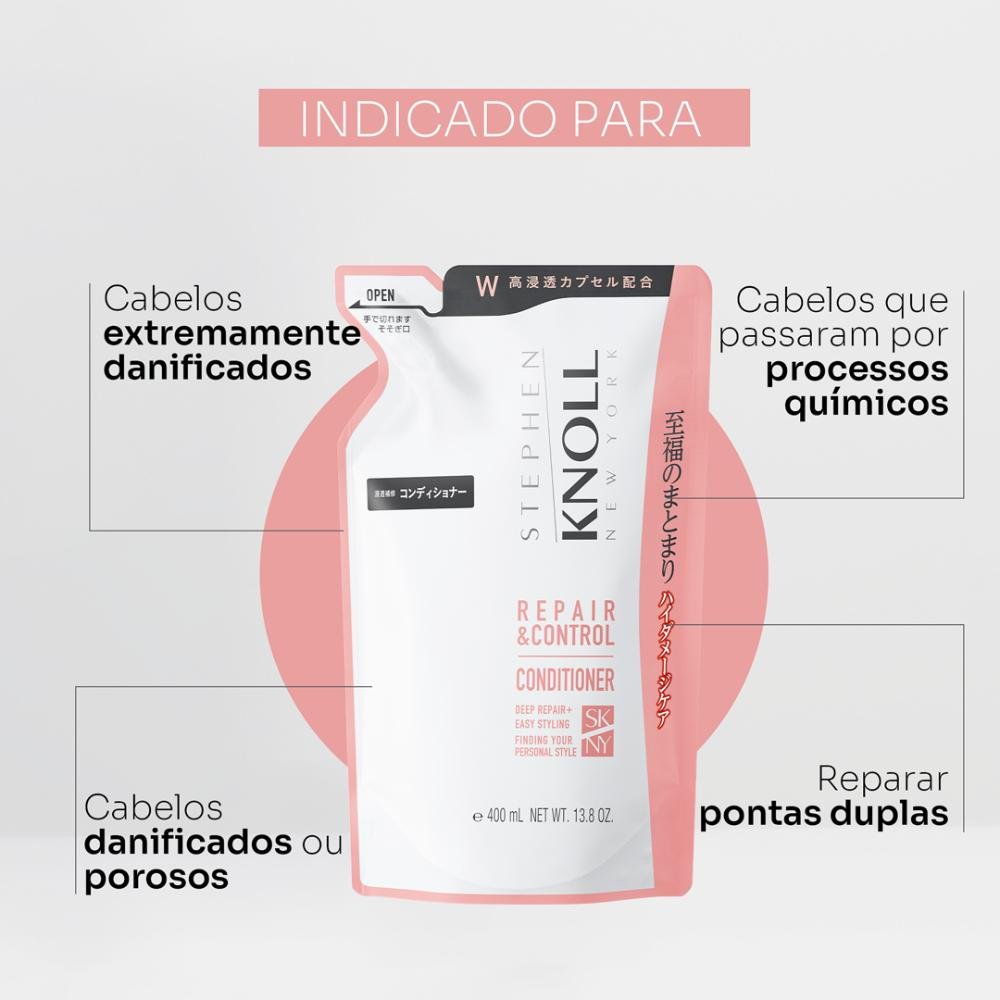 Stephen Knoll Repair & Control Condicionador Refil 400ML 400ml 2