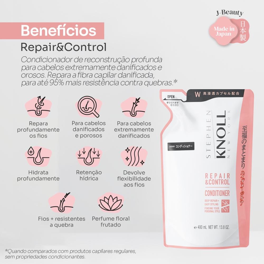 Stephen Knoll Repair & Control Condicionador Refil 400ML 400ml 4
