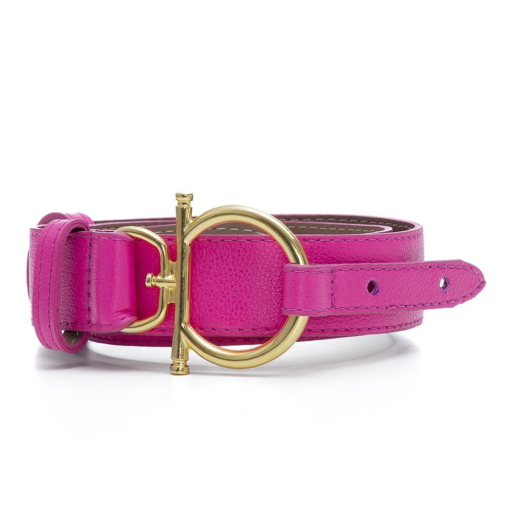 Cinto Em Couro Anyê - Pink Rosa 3