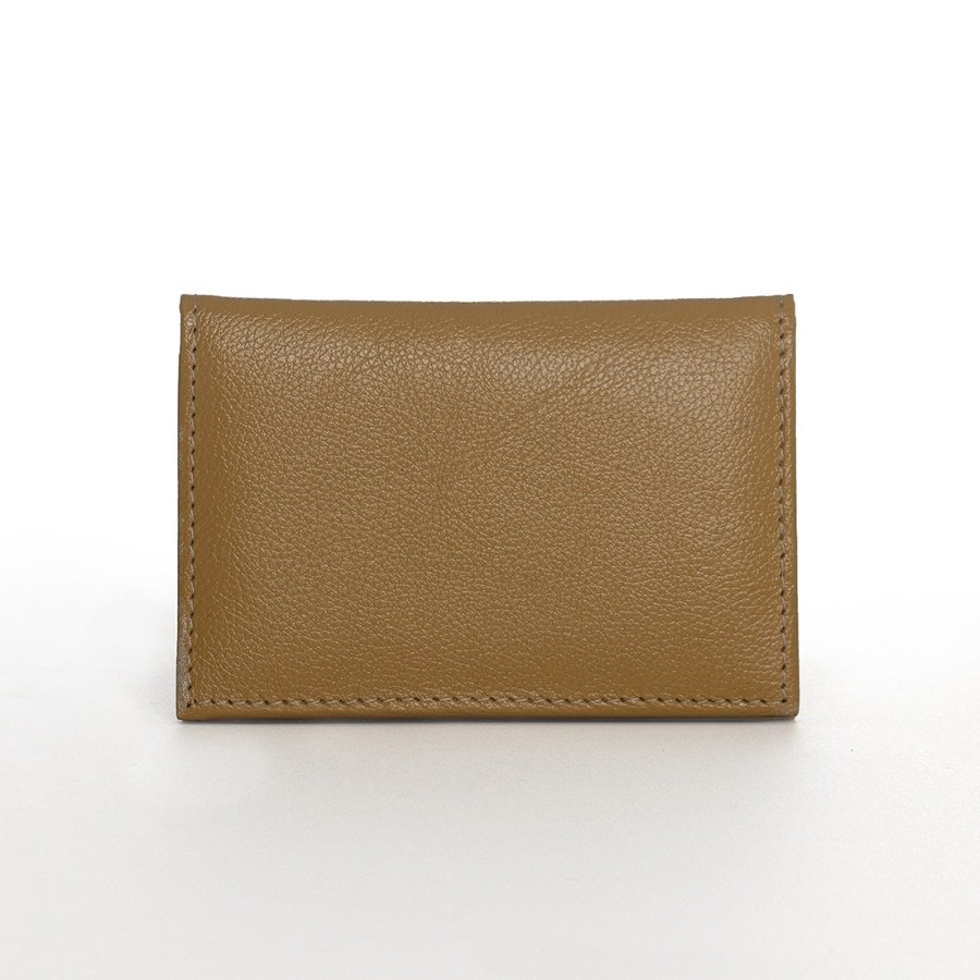 Carteira Confeccionada Em Couro Lumi - Amarelo Marrom 2
