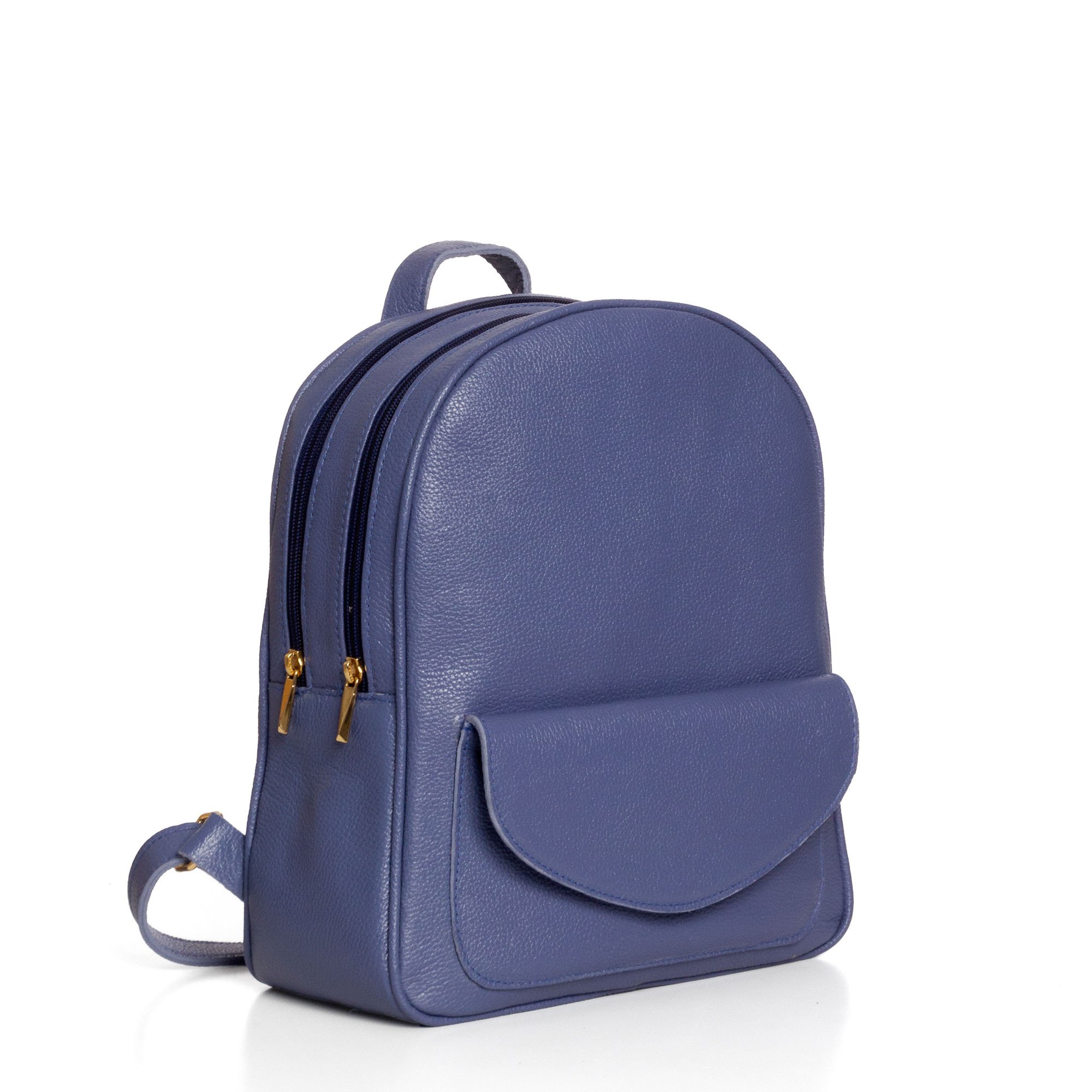 Mochila Couro Joyce - Azul Azul 2