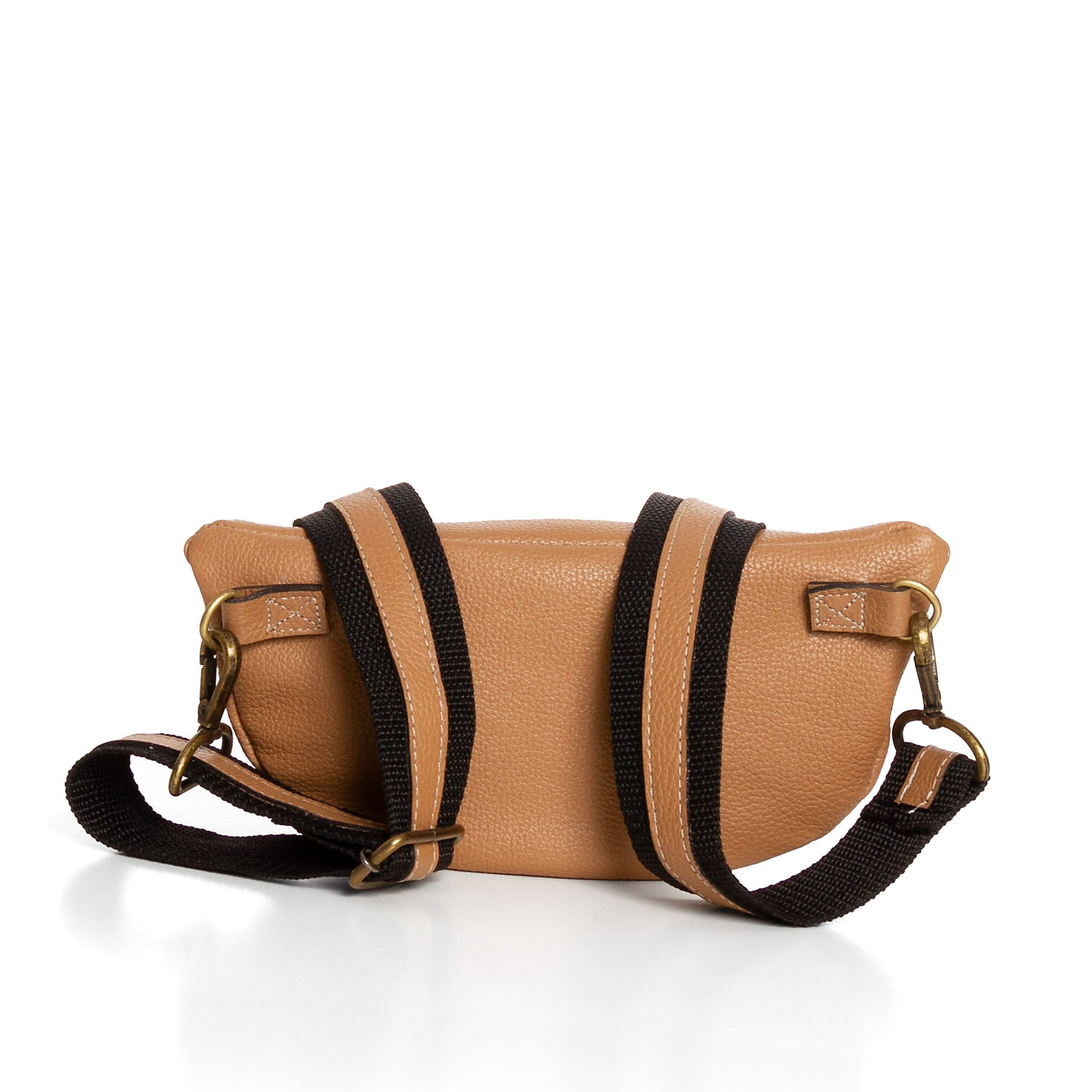 Bolsa Pochete Em Couro Darcie - Bege Bege 3