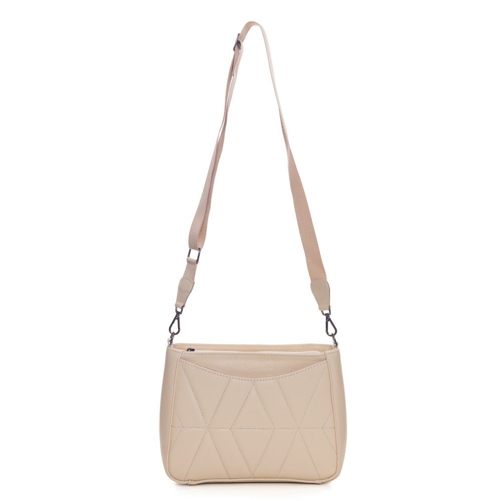 Bolsa Em Couro E Alça De Cadarço Lozana Offwhite Off White 2