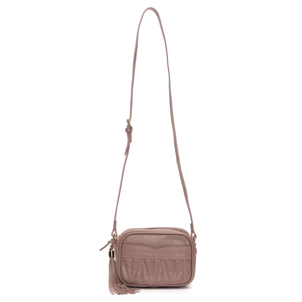 Bolsa Confeccionada Em Couro Linus - Nude Bege 4