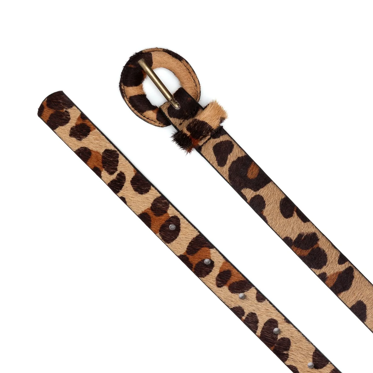 Cinto Lo Lettá Animal Print Once - Onça Marrom 2