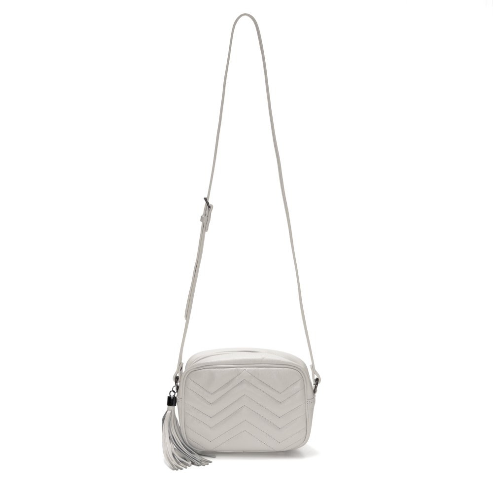 Bolsa Couro Detalhada Wiky - Branco Branco 2