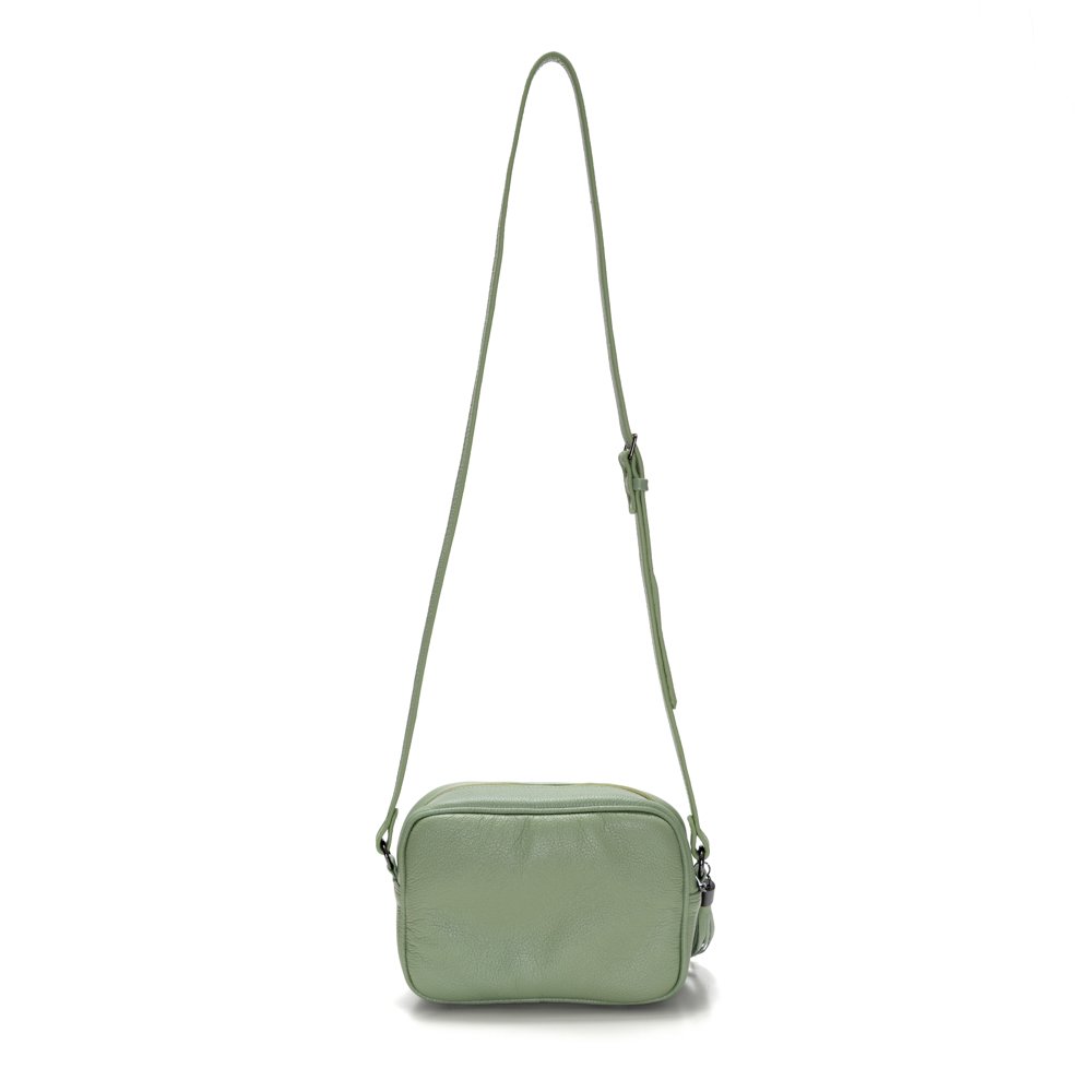 Bolsa Couro Detalhada Wiky - Menta Verde 4