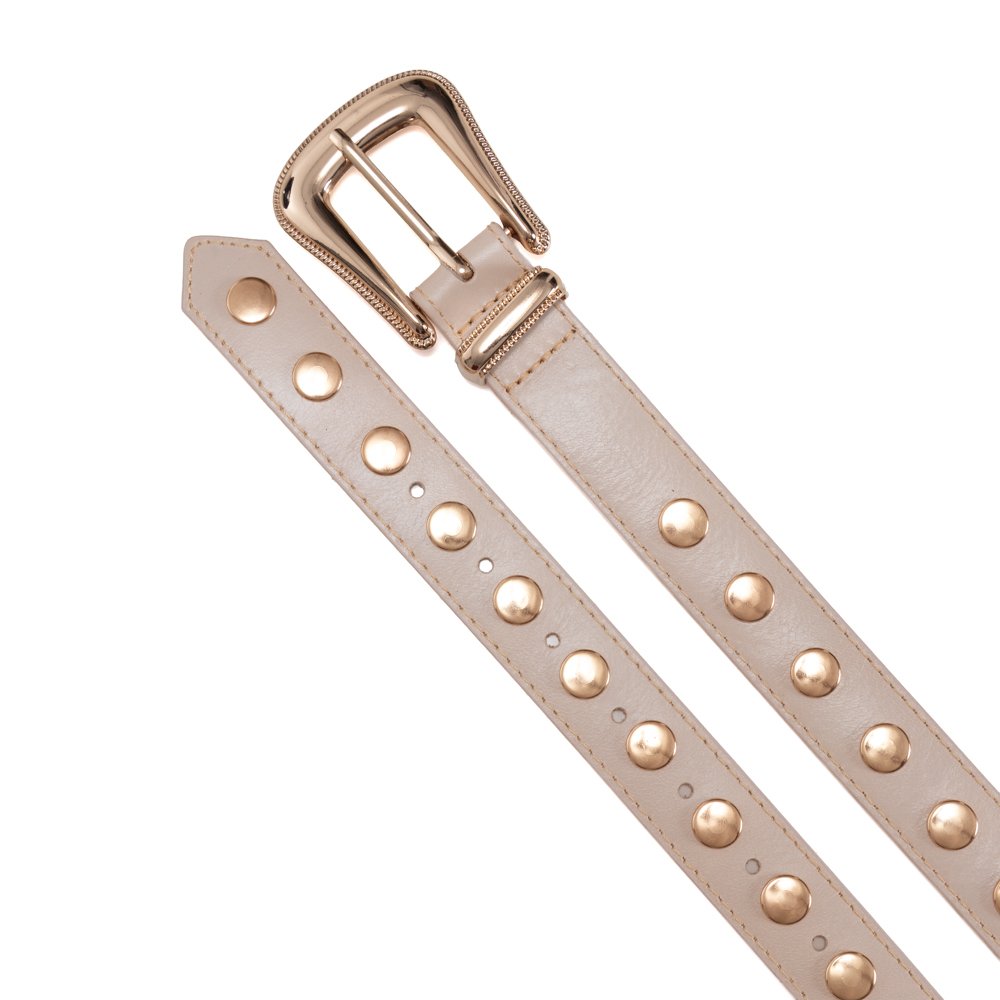 Cinto Em Couro Com Aplicações Na Tira Chapine - Off-White Off White 2
