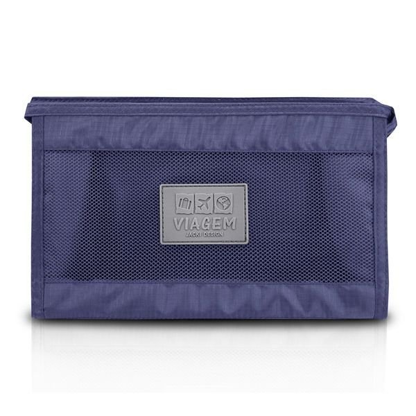 Necessaire com tela Jacki Design Cinza 5