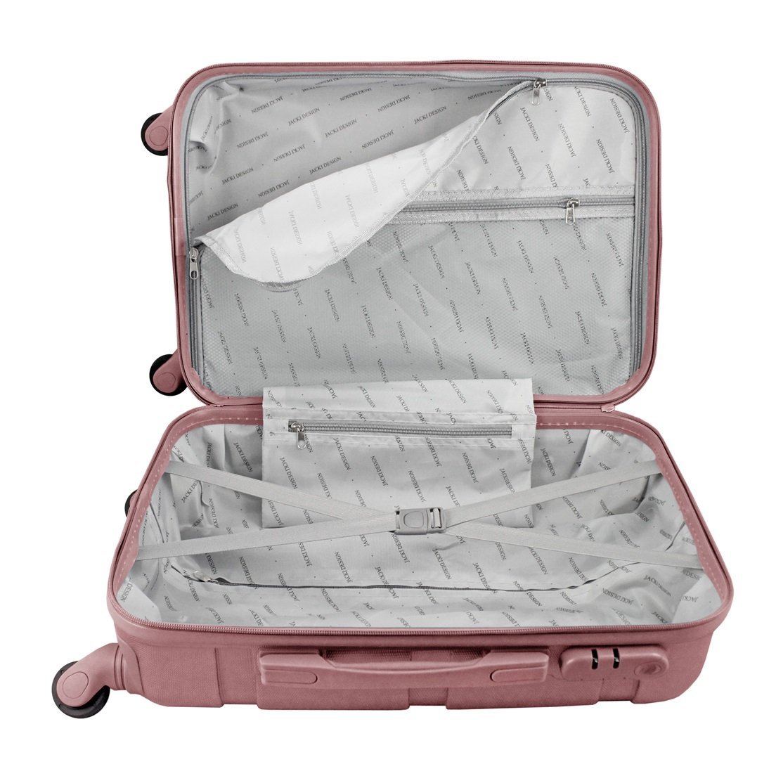 Mala de Bordo para Viagem Dream Rose Jacki Design Rosa 4