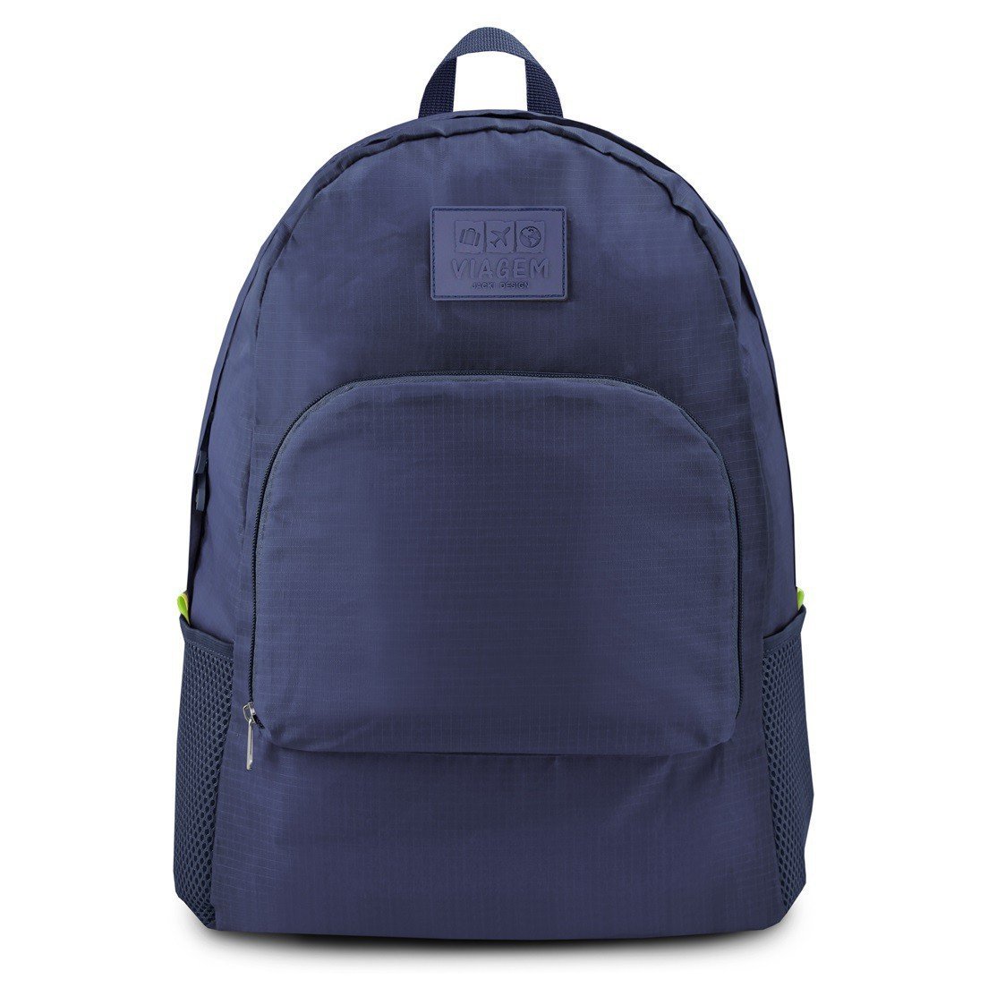 Mochila Dobrável para Viagem Estampa Lisa Jacki Design Vermelho 5