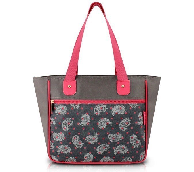 Bolsa Shopper Classic Jacki Design Cinza 4