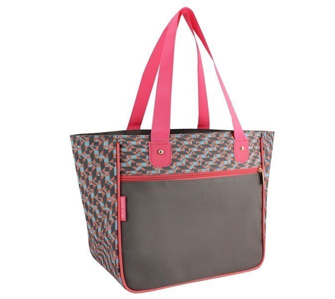 Bolsa Shopper Classic Jacki Design Cinza 7