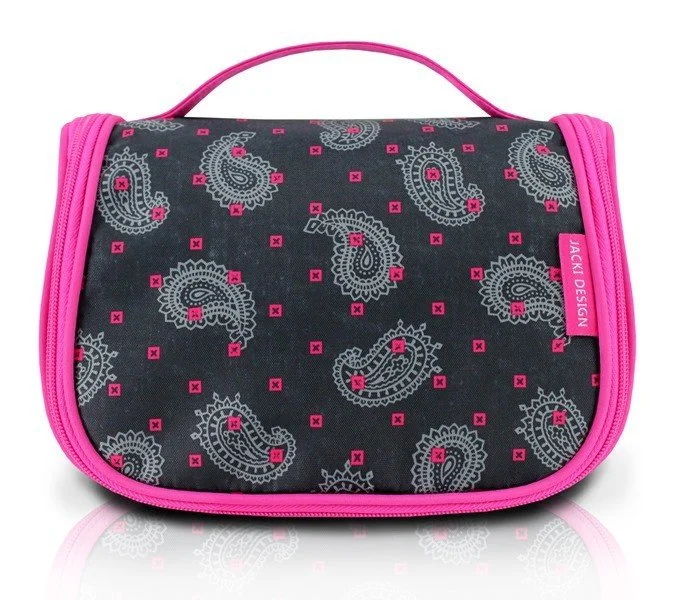 Necessaire de Viagem Estampada Jacki Design Classic Preto 5