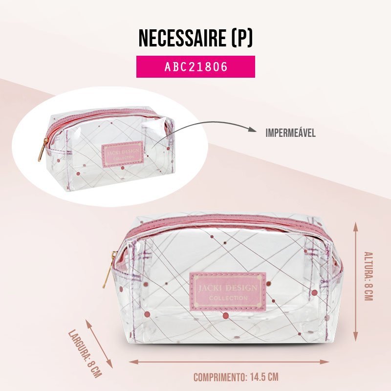 Necessaire GLOW Jacki Design Rosa 2