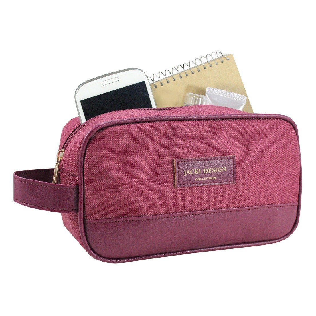 Necessaire com Alça Lateral Jacki Design Joy Vermelho 5