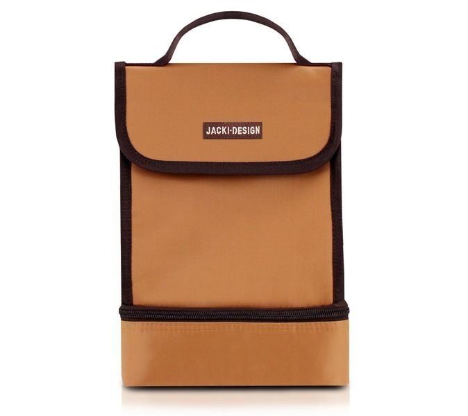 Bolsa Térmica Lisa Essencial III Jacki Design Marrom 1