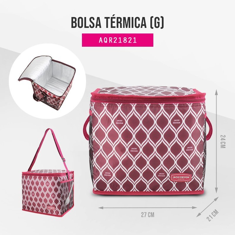 Bolsa Térmica (G) MOMENTOS Jacki Design Vermelho 2