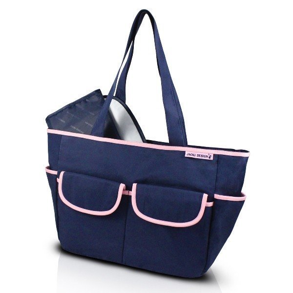 Bolsa de Bebê Lisa Mama & Me Jacki Design Azul/Rosa 5
