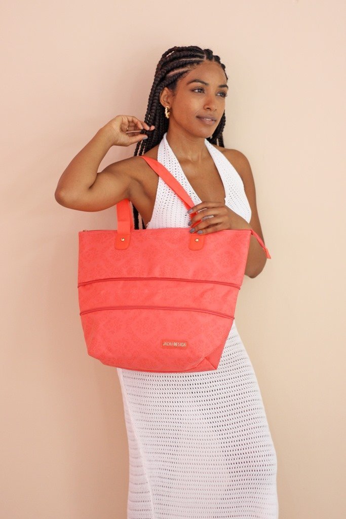 Bolsa Expansível Essencial II Jacki Design Laranja 2