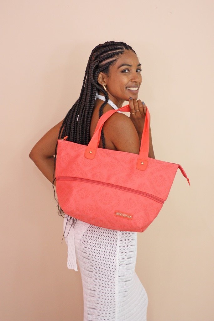 Bolsa Expansível Essencial II Jacki Design Laranja 3
