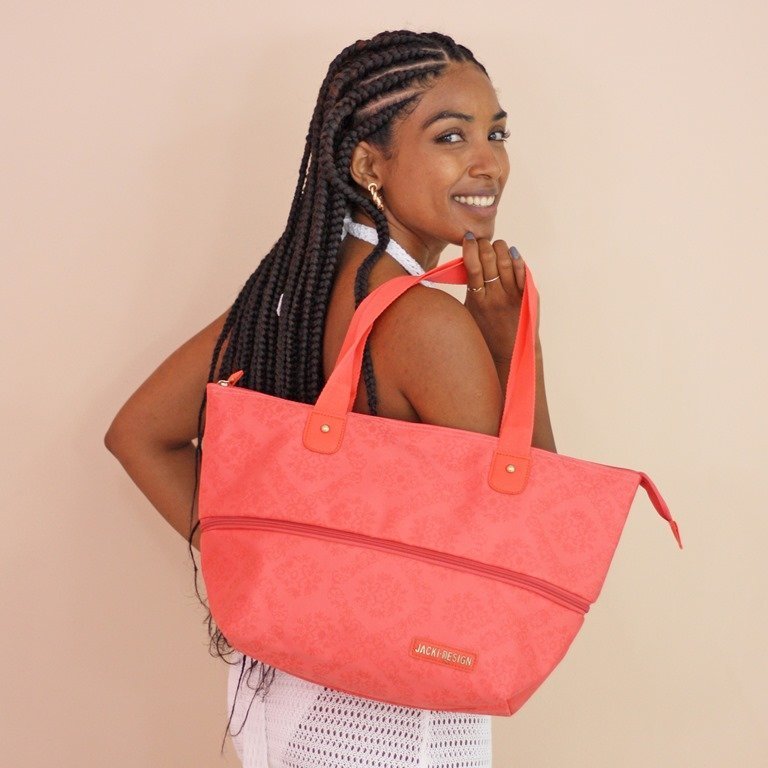 Bolsa Expansível Essencial II Jacki Design Laranja 4