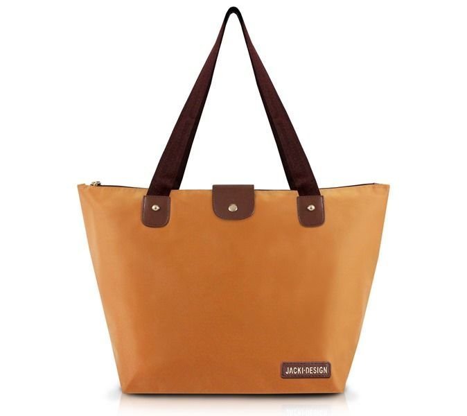 Bolsa Dobrável Lisa Essencial III Jacki Design Bege 4