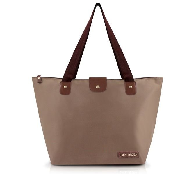 Bolsa Dobrável Lisa Essencial III Jacki Design Bege 5