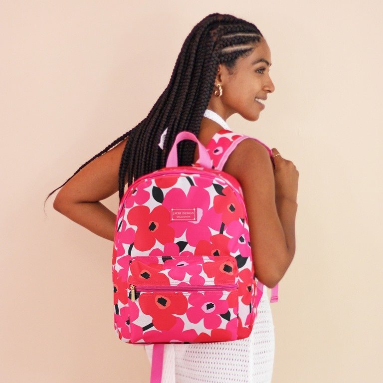 Mochila Papoula Jacki Design Rosa 2