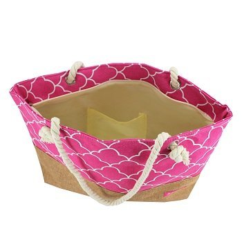 Bolsa de Praia Jacki Design Rosa 2