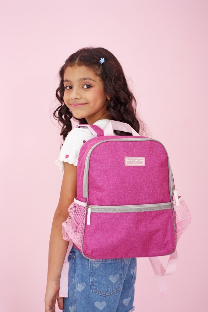 Mochila Escolar Jacki Design - Pink Rosa 2